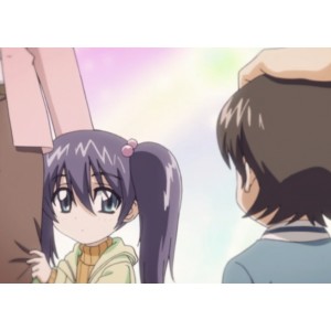 紫发干妹妹被黑衣人互动，以为是哥哥