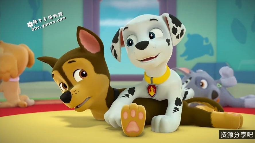 下载《汪汪队立大功》英文版本1-7季全集，阿里云、百度云资源和网盘驱动器全部支持！
