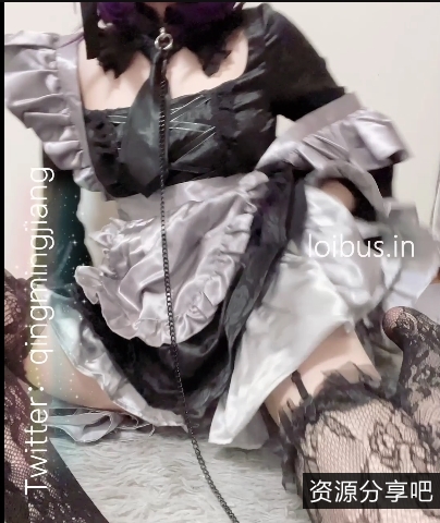 COS打包性感黑丝私拍照，喷血诱惑，1VnP+888M百度盘