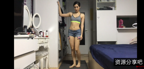 香港混血网红瑜伽达人：MaggieQ复制版，大长腿风韵展示