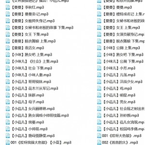 网盘骚麦银词艳曲音频合集397V79G